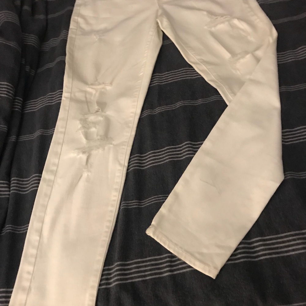 White jeans